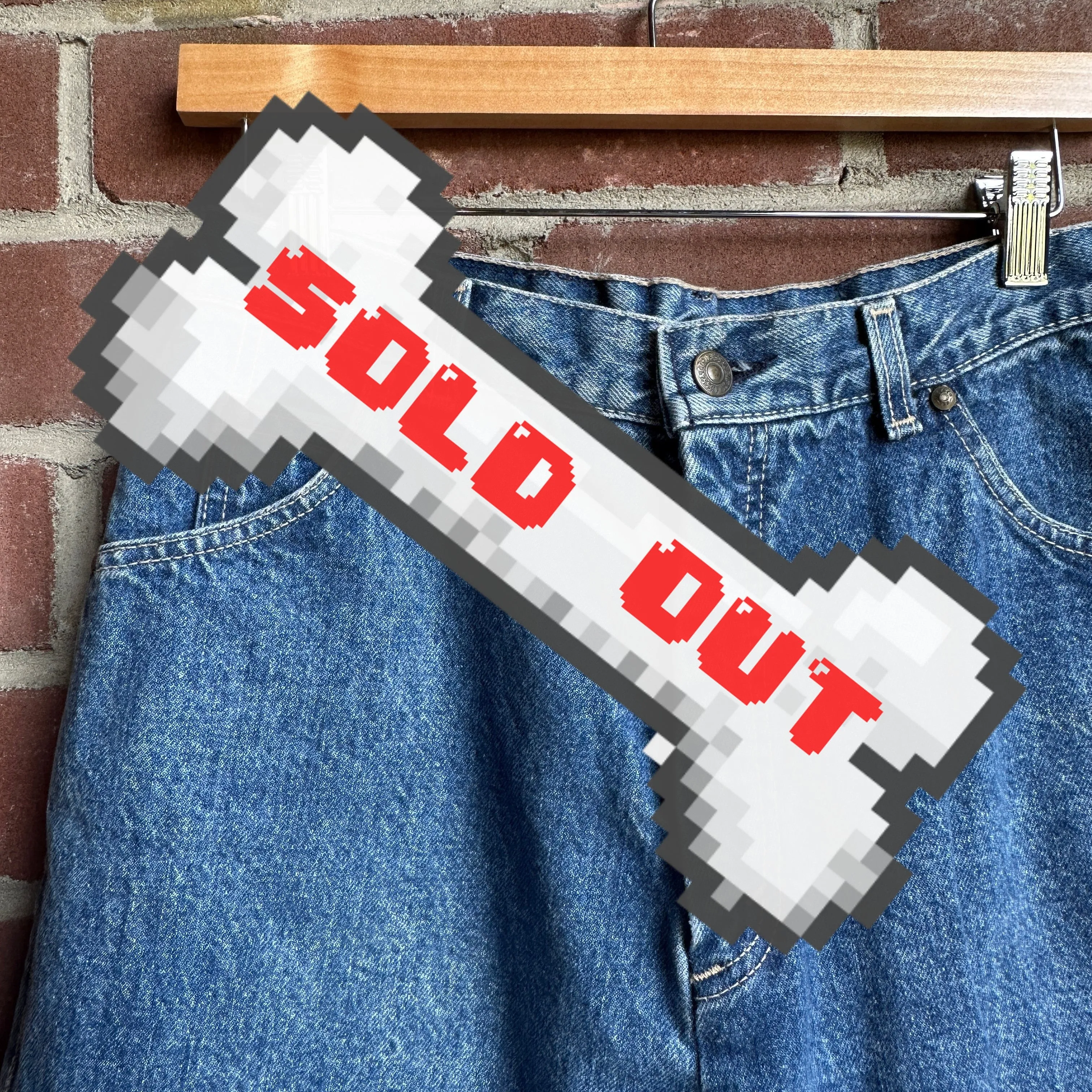 80s Levi’s White Tab Jeans