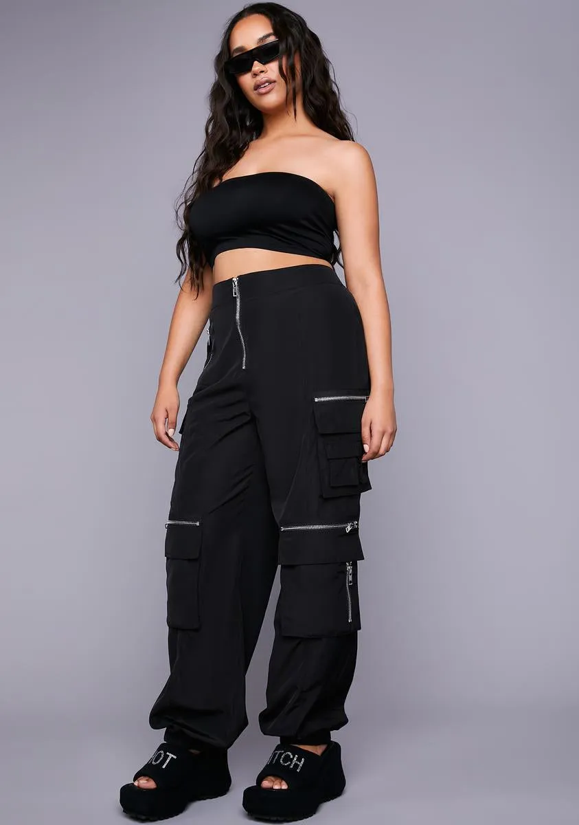 Plus Heat Between Us Cargo Pants
