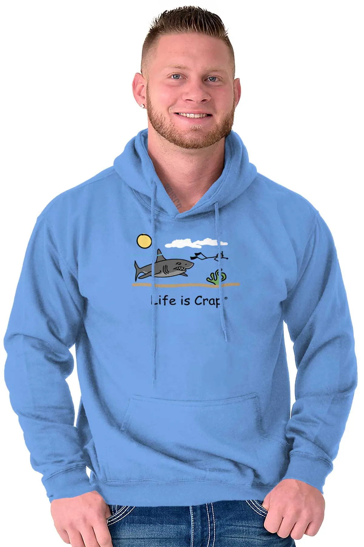 Snorkel Shark Hoodie